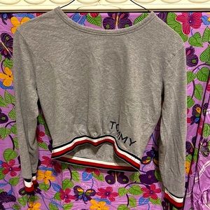 tommy hilfiger crop top